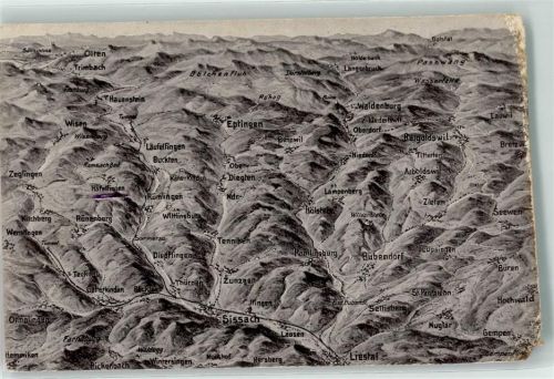 4410 Liestal Gebrauchsspuren Vogelschau Oberbaselbiet