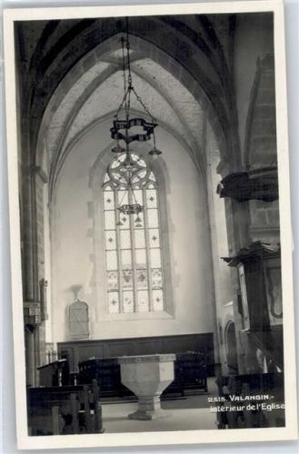 2042 Valangin - Kirche innen