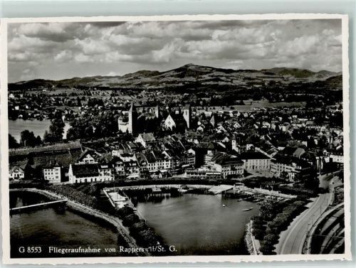 8640 Rapperswil SG Gebrauchsspuren Fliegeraufnahme
