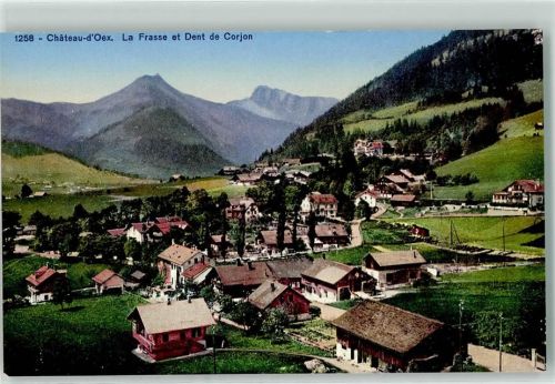 1660 Château-d´Oex - La Frasse Dent de Corjon