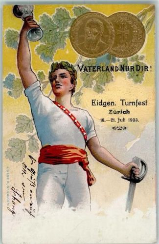 8000 Zürich 1903 Prägedruck Lithographie AK