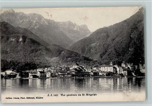 1898 St-Gingolph 1907 - Vue generale