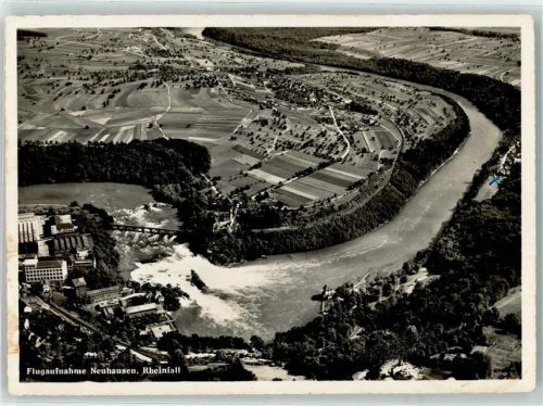8212 Neuhausen am Rheinfall - Fliegeraufnahme