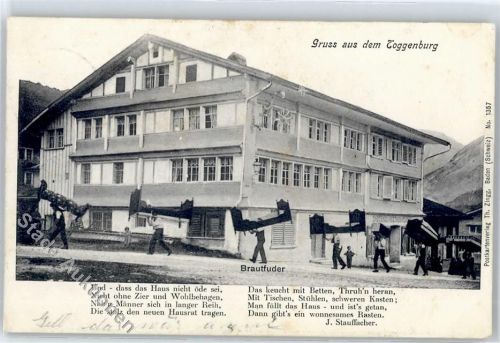 9658 Wildhaus Gebrauchsspuren Brautfuder, Hausansicht