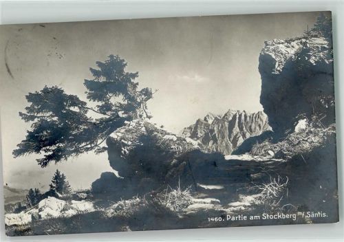 Stockberg Nesslau 1913 - Säntis