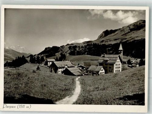 7076 Parpan 1949 Foto AK