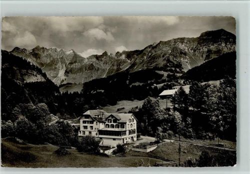 9651 Ennetbühl - Kurhaus Seeben bei Ennetbühl mit Säntis und Lütispitz