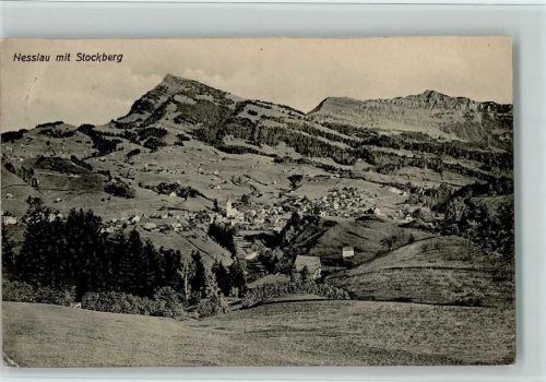 9650 Nesslau 1911 - mit Stockberg
