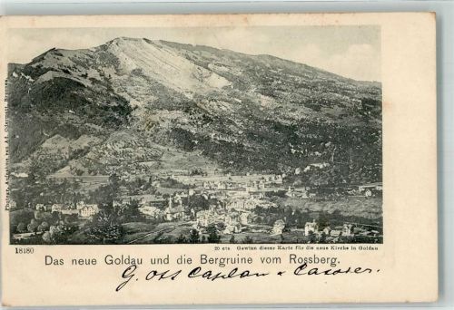 6410 Goldau 1903 - Ruine Rossberg