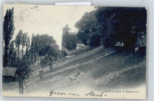 8640 Rapperswil SG - Hirschpark, Schloß