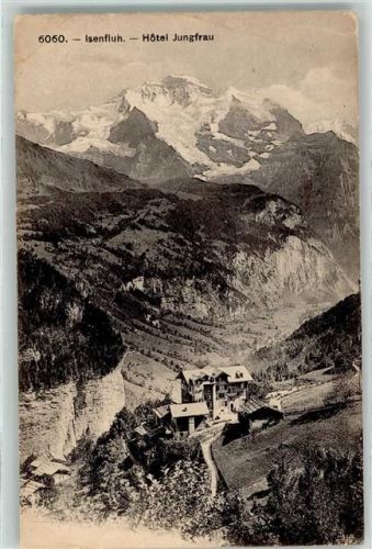 3822 Isenfluh 1910 - Hotel Jungfrau