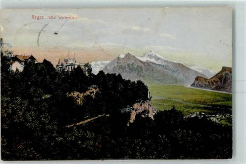 7310 Bad Ragaz 1906 - Hotel Wartenstein