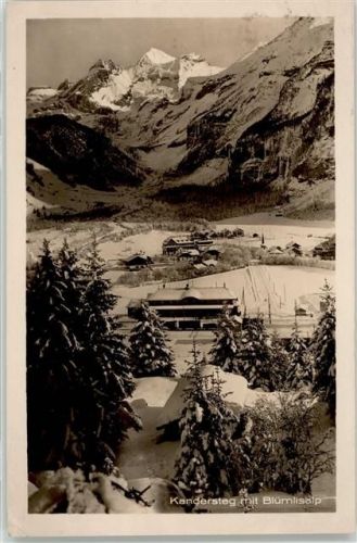 3718 Kandersteg 1928 Winter