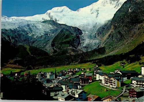 3906 Saas-Fee - Ortsansicht AKU2
