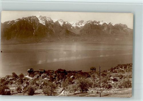 1822 Chernex - Vue sur les Alpes de Savoie