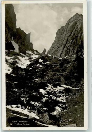 Sämtis - Serie Alpsiegel Nr. 9 Bogartenlücke