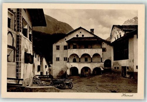 7550 Scuol Schuls - Heimat Bollerwagen