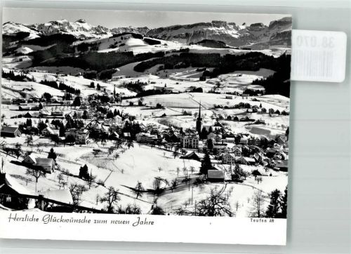 9053 Teufen AR FOTO KEINE AK Winter Neujahr