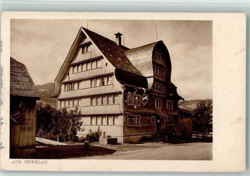 9650 Nesslau Gebrauchsspuren St Galler Heimatschutz Serie II Nr 10