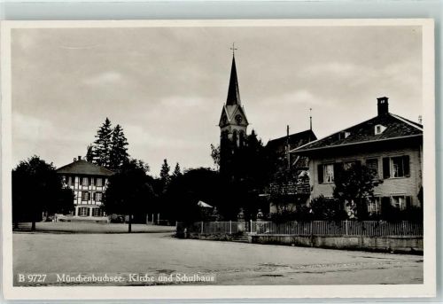 3053 Münchenbuchsee - Kirche und Schulhaus
