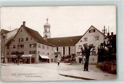 9400 Rorschach 1918 - Rathausplatz