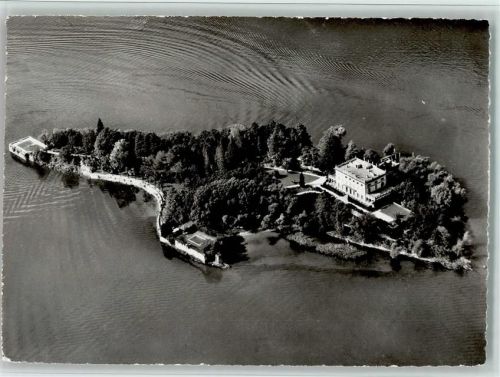 6614 Brissago - Isole di Brissago Parco botanico del Cantone Ticino Luftaufnahme