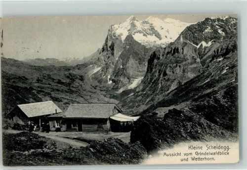 3823 Kleine Scheidegg 1913