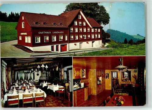9413 Oberegg Gebrauchsspuren Gasthaus Landmark