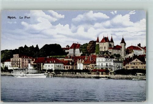 1260 Nyon - Le Port Personendampfschiff