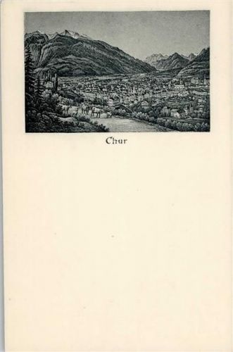 7000 Chur Coire - Vorläufer ca. 1880