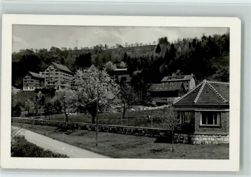 6315 Oberägeri 1933 Foto AK Straße mit Häuser, gute Erhaltung AK