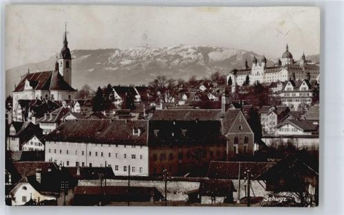 6430 Schwyz - Kirche, Kollegium Maria Hilf