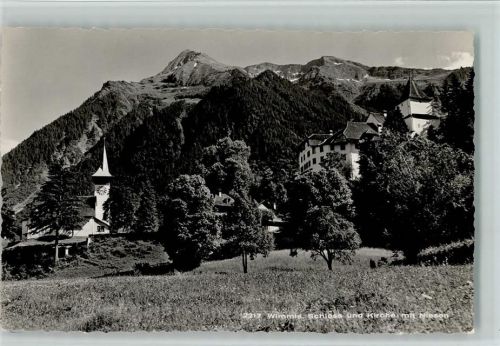 3752 Wimmis - Schloss u. Kirche