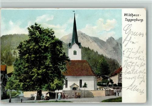 9658 Wildhaus - 1906 Kirche