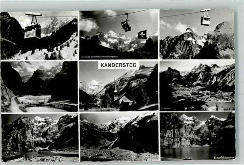 3718 Kandersteg - Schwebebahnen Oeschinensee Kapelle