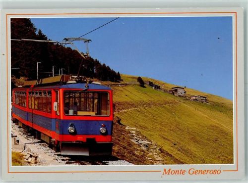6825 Capolago - Zahnradbahn Monte Generoso Ferrovia/Bahn