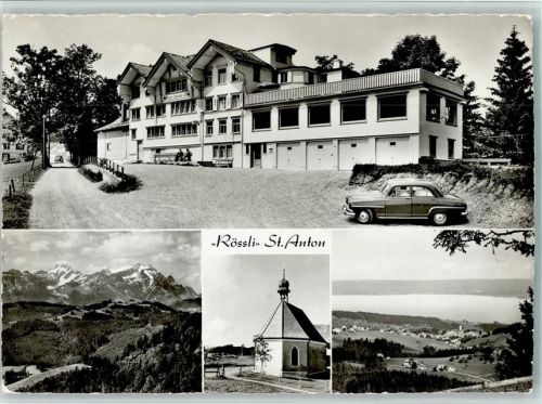 St. Anton Pass 1961 - Foto Gross 30713 - Pension Rössli