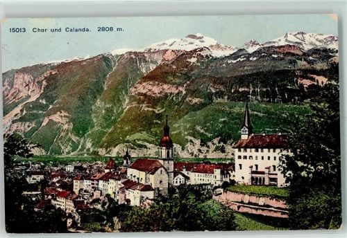 7000 Chur Coire 1913 - und Calanda