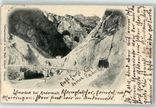 6490 Andermatt 1903 - Urnerloch