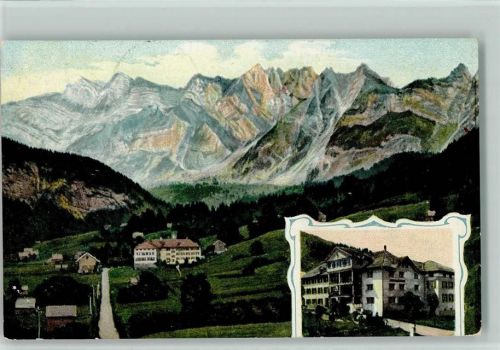 9651 Rietbad Lithographie 1904