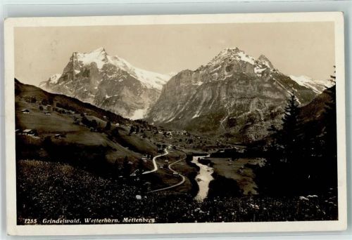 3818 Grindelwald 1929 - Wetterhorn Mettenberg