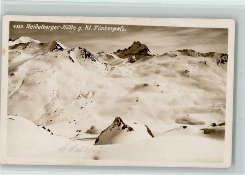 Heidelberger Hütte - Kl. Fimberpaß Winteraufnahme