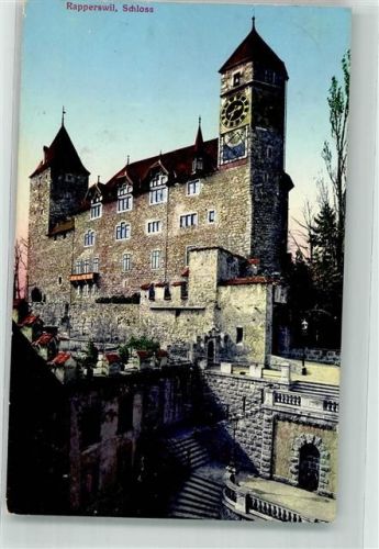 8640 Rapperswil SG 1913 - Schloss