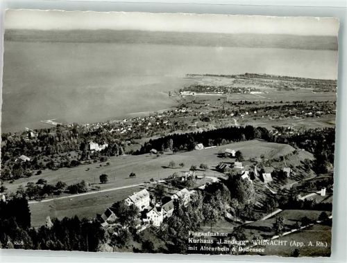 9405 Wienacht-Tobel Foto AK Fliegeraufnahme Kurhaus Landegg Altenrhein Foto Gross