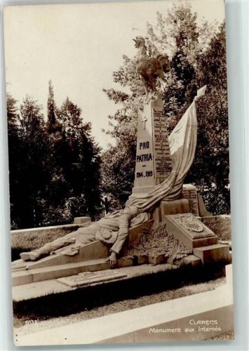 1815 Clarens - Monument aux Internes