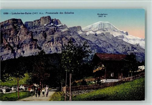 3954 Leukerbad Loèche-les-Bains - Promenade des Echelles Rinderhorn