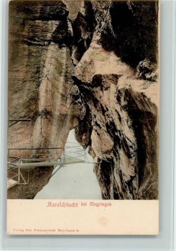 3855 Brienz BE - Aareschlucht bei Meiringen