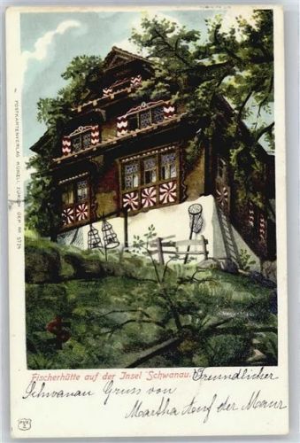 Schwanau Insel - Fischerhütte