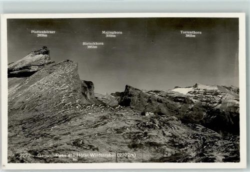 Gemmipass Wallis - Hotel Wildstrubel