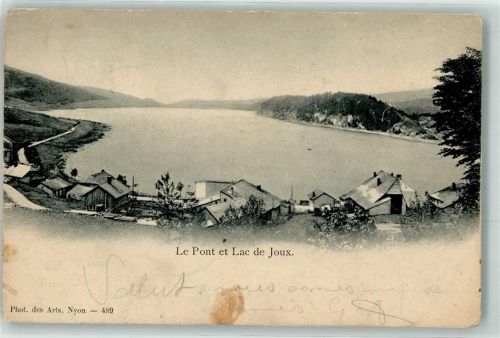 1342 Le Pont 1901 - Lac de Joux